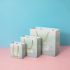 Ins-style handbags, clothing, cosmetics, shopping paper bags, tea packaging bags, birthday gift bags with logo printing Specification image